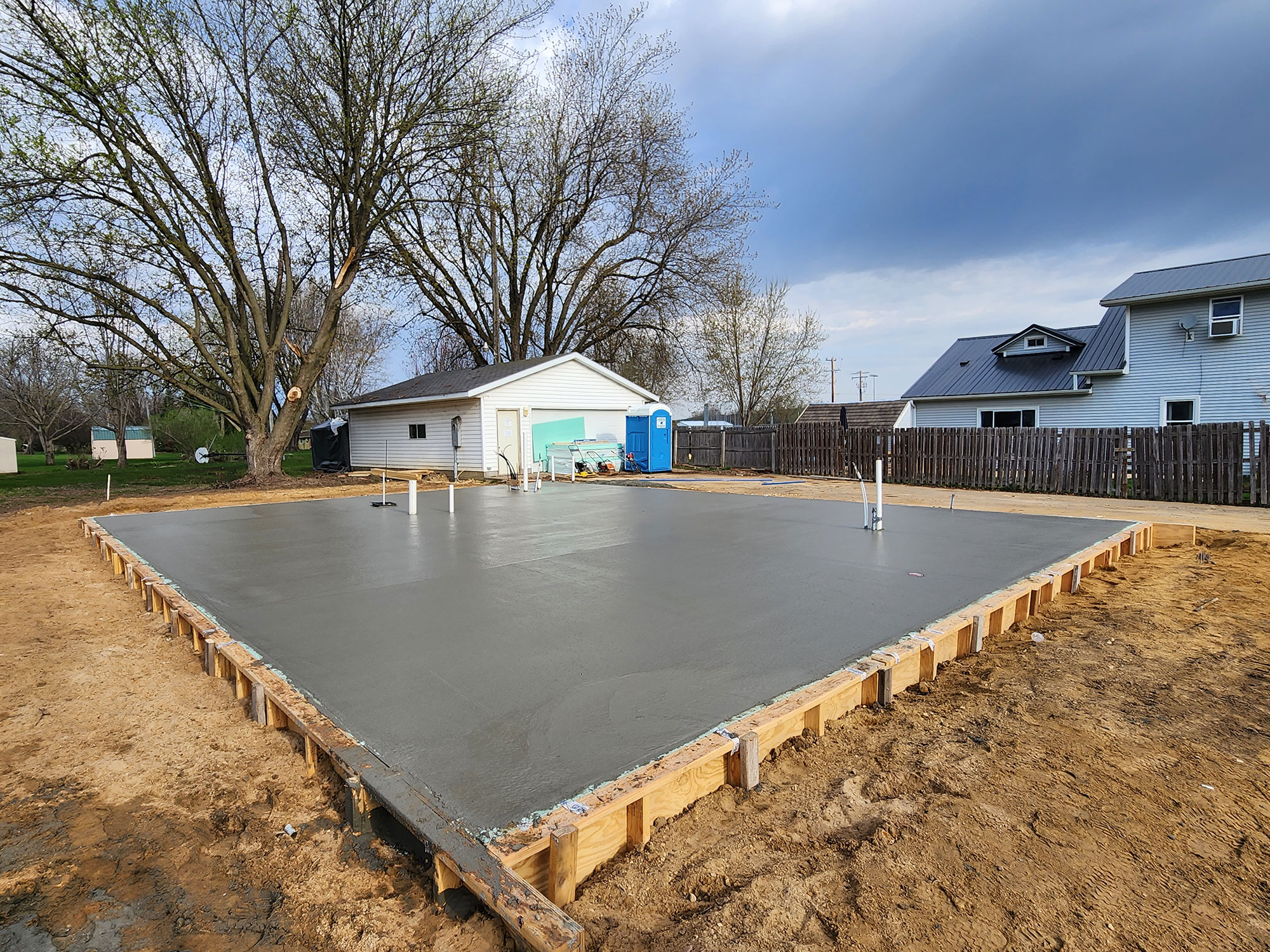 Pole barn Foundation