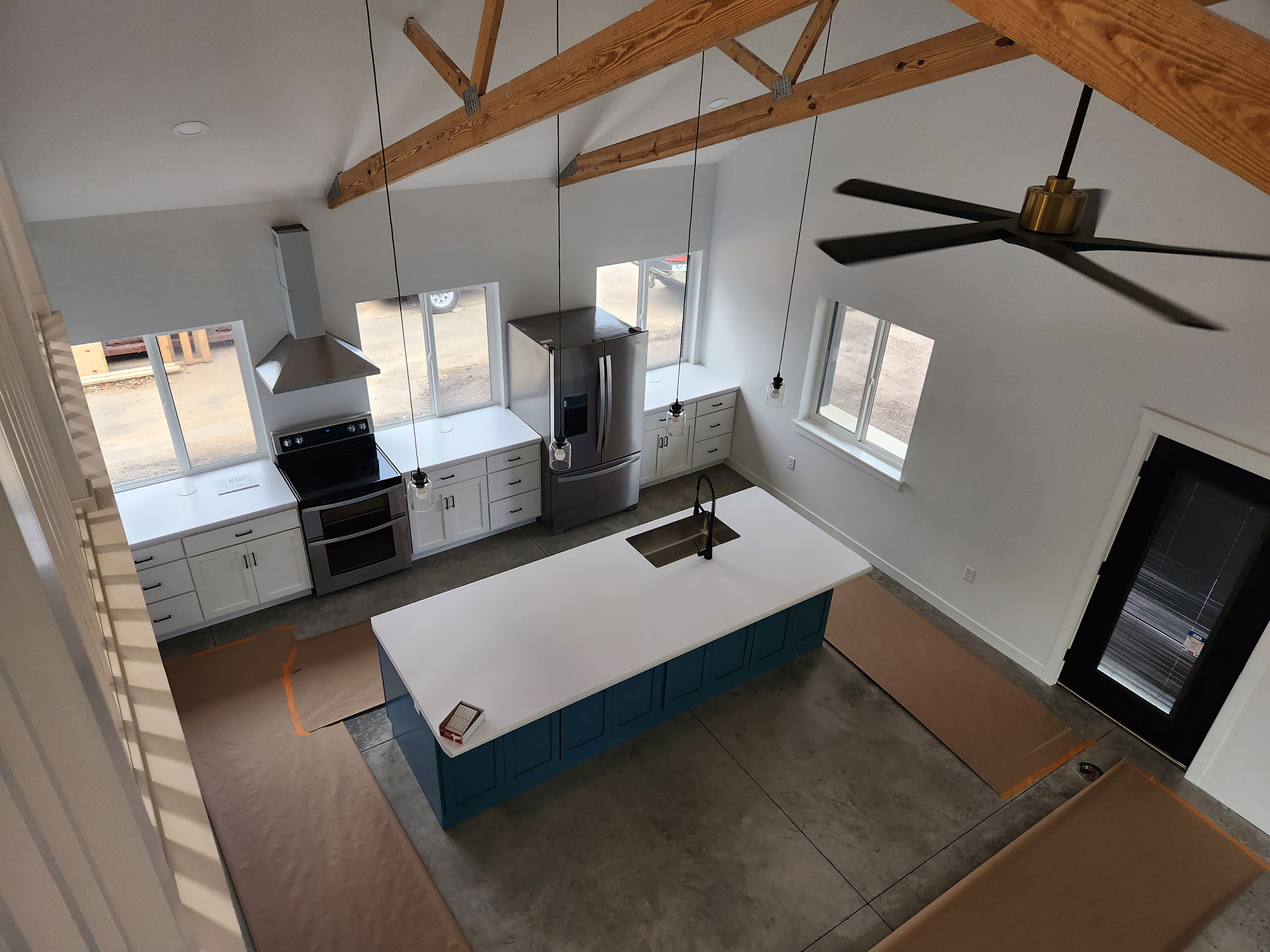 Pole barn residential Kitchen